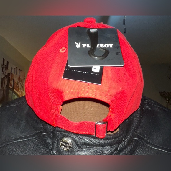 Playboy Racing Red Cap - Picture 3 of 4